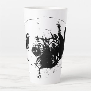 Inked Calm, Cheerful Sip Latte Mug