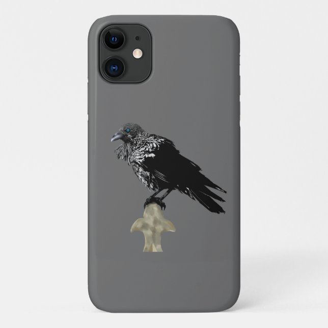 Inked Raven Case-Mate iPhone Case (Back)
