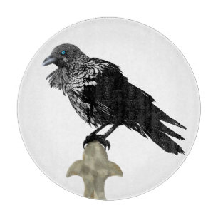 Inked Raven Cutting Board