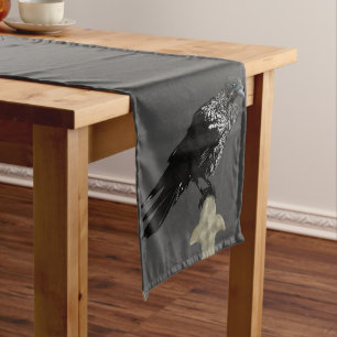 Inked Raven Medium Table Runner