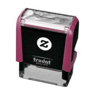 Inking pad with personalized self-inking stamp