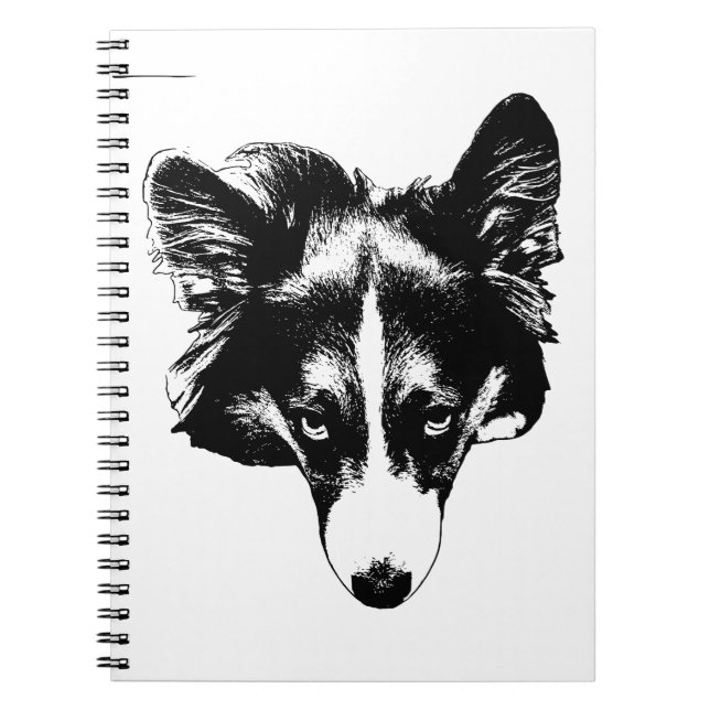 inkline corgi calm notebook (Front)
