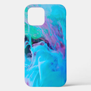 inks in waterabstract, acrylic, art, artistic, bac iPhone 12 case