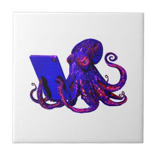 Inkternet Addiction Ceramic Tile