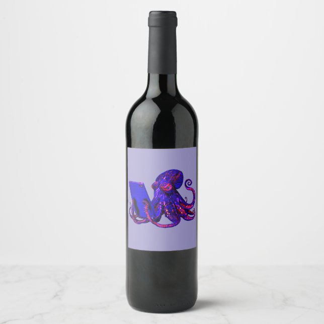 Inkternet Addiction Wine Label (Front)