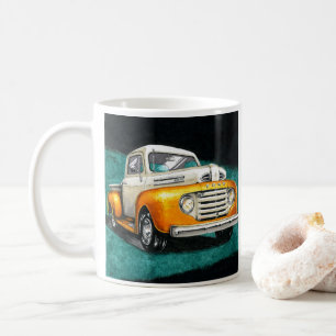 Inktober 2018 Day 16 - Classic 1950s Truck Coffee Mug