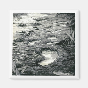 Inktober 2018 Day 23 - Barefoot in the Mud Magnet