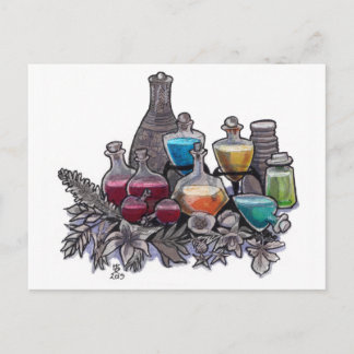 Inktober 2019 Day 25 Postcard