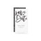 Inky script save the date