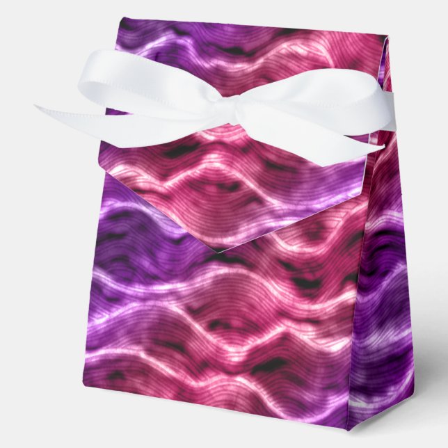 inky waves - gradient pinks : favour box (Front)