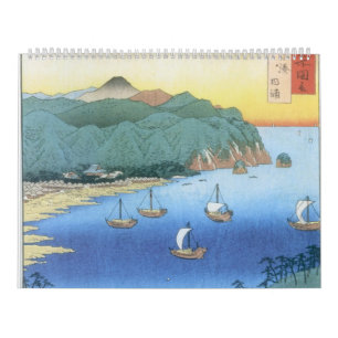 Inlet at Awa Province by Ando Hiroshige Calendar