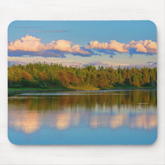 Inlet at Sunset | New Brunswick, Canada Mouse Pad (Front)