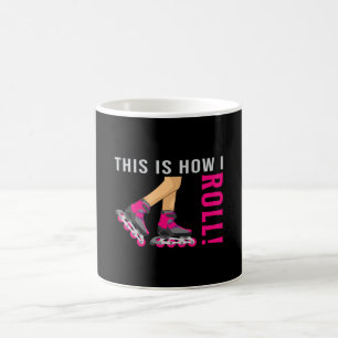 Inline Girl Skating Queen Skates Skater Funny Gift Coffee Mug