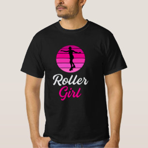 Inline Skater Girl Skating Queen Skates Funny Gift T-Shirt