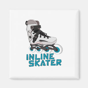 Inline Skater Magnet
