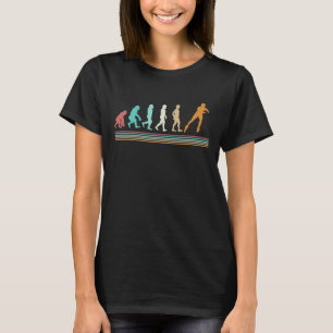 Inline Skating Evolution Roller Skater T-Shirt