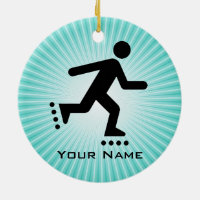 Inline Skating Ornament