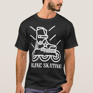 Inline Skating Skate Roller Shoes Rollerblades 1 T-Shirt
