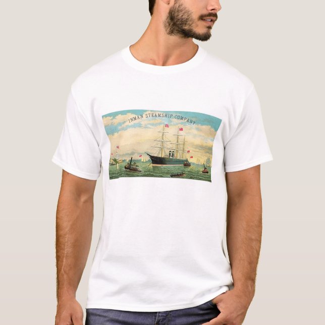 Inman Steamship Company T-Shirt (Front)