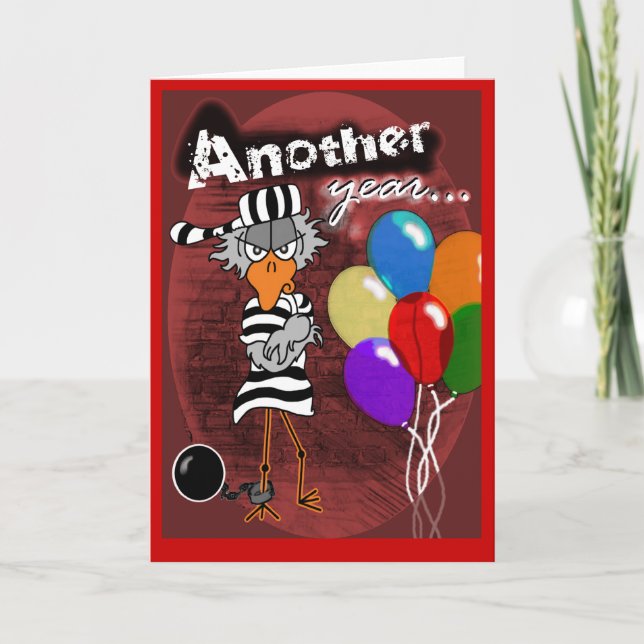 Inmate Birthday Card (Front)