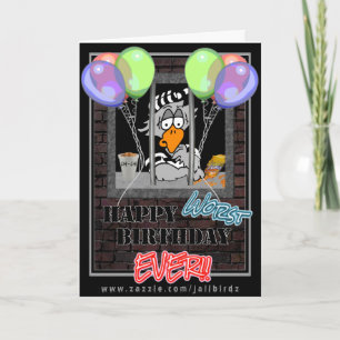 Inmate Birthday card