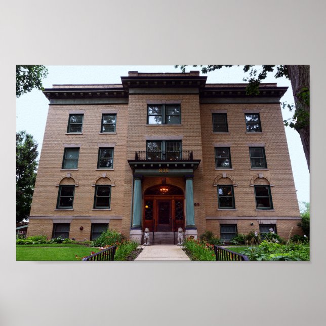 Inn at 835, Springfield, Illinois Poster (Front)