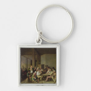 Inn Scene Key Ring