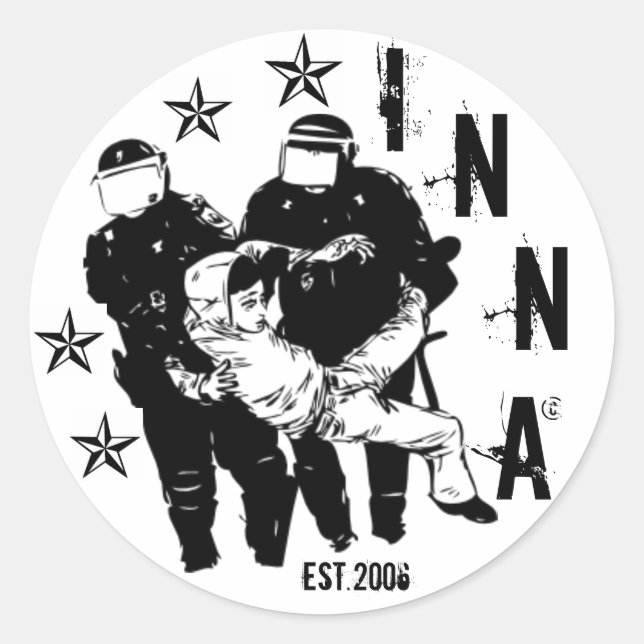 INNA Sticker "INNAkiwara" (Front)