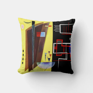 Inner Alliance painting by Wassily Kandinsky Cushion