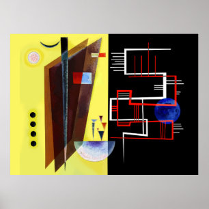 Inner Alliance painting by Wassily Kandinsky Poster