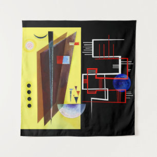 Inner Alliance painting by Wassily Kandinsky Tapestry