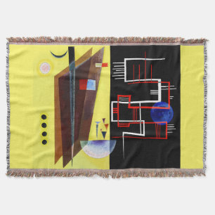 Inner Alliance painting by Wassily Kandinsky Throw Blanket