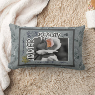 Inner Beauty Inspirational Lumbar Cushion