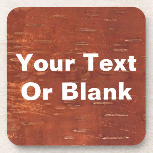 Inner Birch Bark Coaster