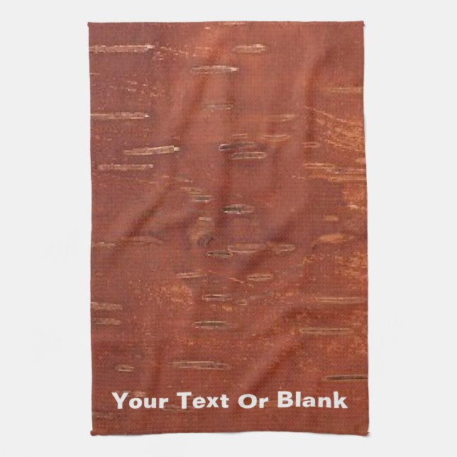 Inner Birch Bark Tea Towel (Vertical)