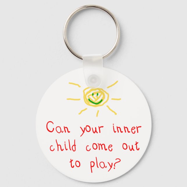 Inner Child Bottle Opener Key Ring (Front)