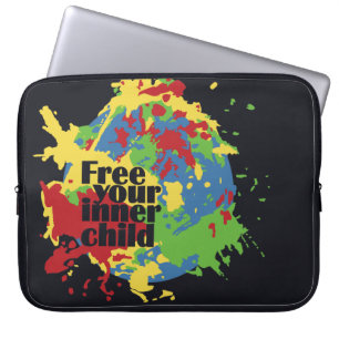 INNER CHILD custom laptop sleeve