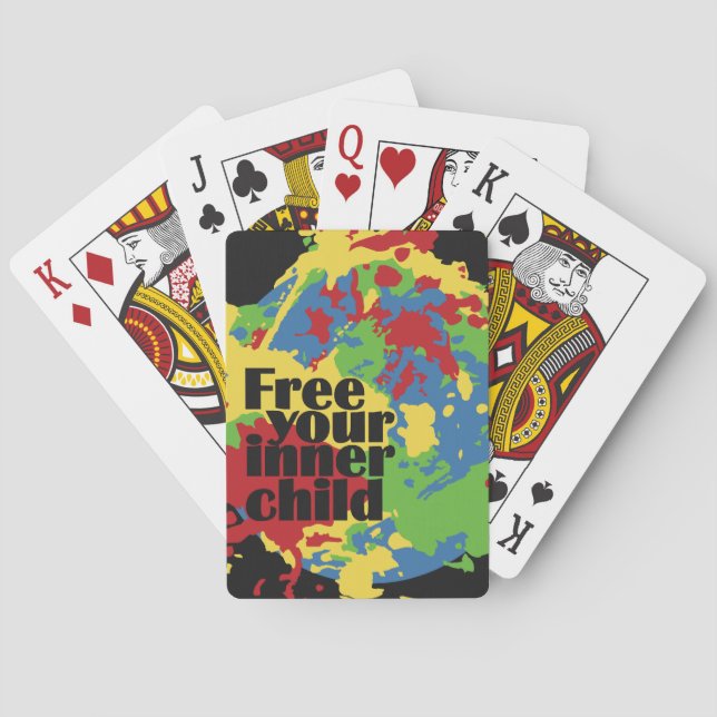INNER CHILD custom playing cards (Back)