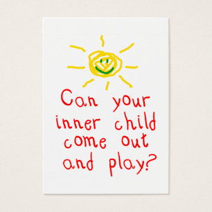 Inner Child Fun Mini Cards  (Business Card Size)