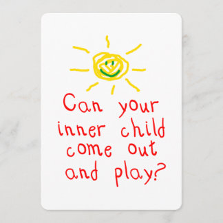 Inner Child Party Invitation