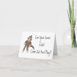 Inner Child, Relax, Have fun Thank You Card