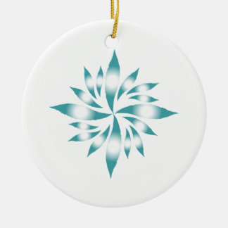 Inner Christmas Star #3 Ceramic Ornament
