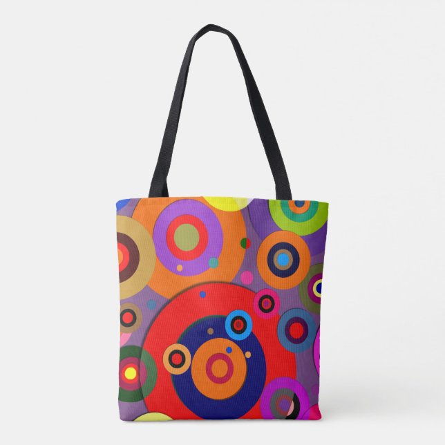 Inner Circles #18 Tote Bag (Back)