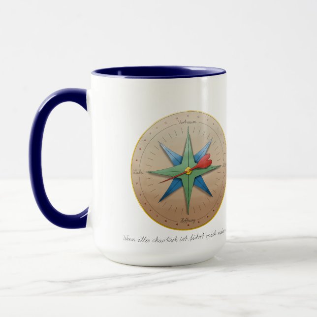 Inner Compass Mug Cup (Left)