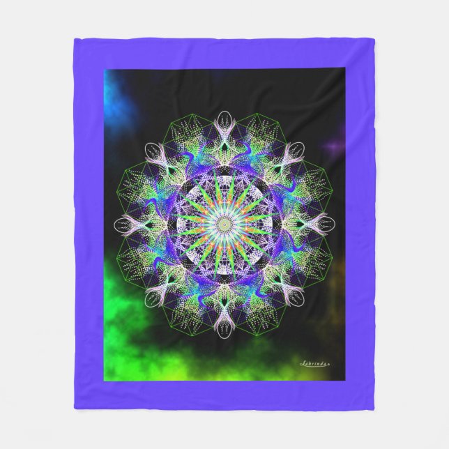 Inner Dimensions Fleece Blanket (Front)