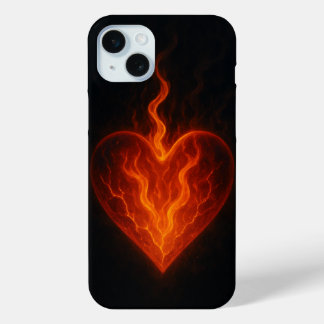 Inner Fire – Glowing Heart Aesthetic iPhone Case