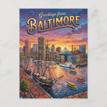 Inner Harbour, Baltimore USA