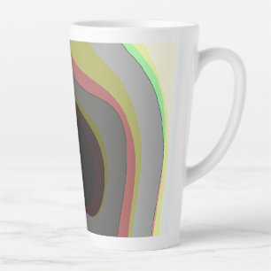 Inner Landscape - Abstract Organic Surreal Art Latte Mug