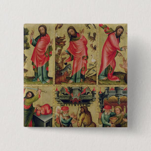 Inner left wing of the High Altar 15 Cm Square Badge