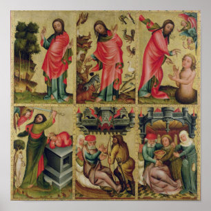 Inner left wing of the High Altar Poster